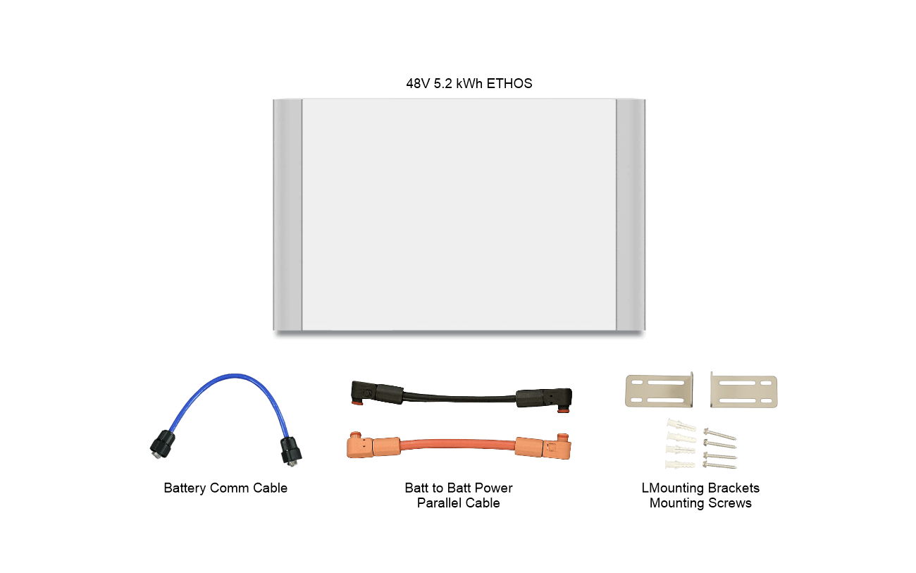 12kW 15.3kWh ETHOS Energy Storage System (ESS)